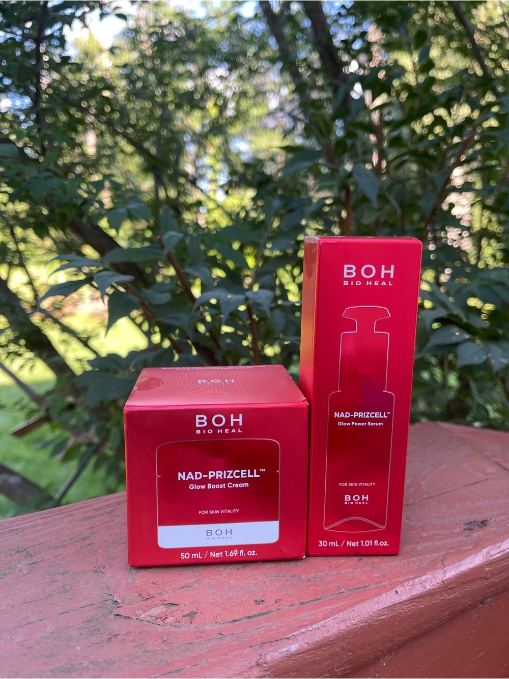 Oh BOH NAD-Prizcell Glow Boost Cream & Glow Power Serum